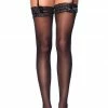 COAXcopenhagen2 Black Garter & Stockings