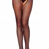COAXcopenhagen2 Black Crotchless Fishnet Pantyhose