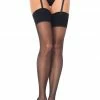 COAXcopenhagen.com Black Garter Belt & Thigh Highs LINGERIE
