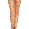 COAXcopenhagen2 HOSIERY Metallic Rainbow Leg Wraps