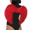 COAXcopenhagen.com Red Marabou Feather Devil Wings