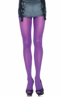 COAXcopenhagen2 Purple Nylon Tights HOSIERY