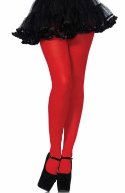 COAXcopenhagen2 Red Nylon Tights HOSIERY