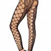 COAXcopenhagen.com Black Leopard Footless Tights
