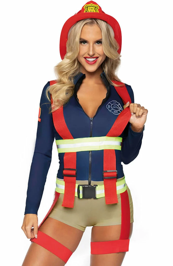 COAXcopenhagen.com Firefighter Costume - Hot Zone Holly