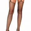 COAXcopenhagen2 HOSIERY Unfinished Black Fishnet Stockings