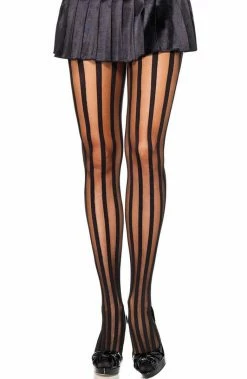 COAXcopenhagen2 HOSIERY Pantyhose With Vertical Stripes