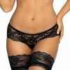 COAXcopenhagen.com LINGERIE Black Lace Brazil Panty - GUILTY