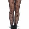 COAXcopenhagen2 Fishnet Pantyhose With Crosses HOSIERY
