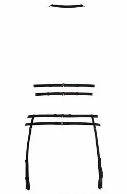 COAXcopenhagen2 Black Lace Harness - APHRODISIAC LINGERIE