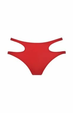 COAXcopenhagen2 Red Brief Panty With Cut-out - APPEALING