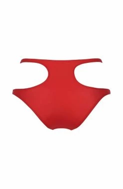 COAXcopenhagen2 Red Brief Panty With Cut-out - APPEALING