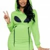 COAXcopenhagen.com COSTUMES Alien Fleece Hoodie Costume - Alien Invasion