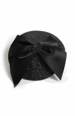 COAXcopenhagen.com Body Jewelry Black Glitter Burlesque Nipple Stickers