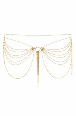 COAXcopenhagen.com Body Jewelry Metallic Gold Waist Chain