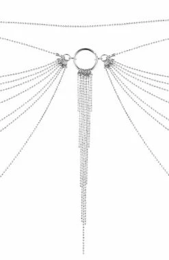 COAXcopenhagen.com Metallic Silver Waist Chain