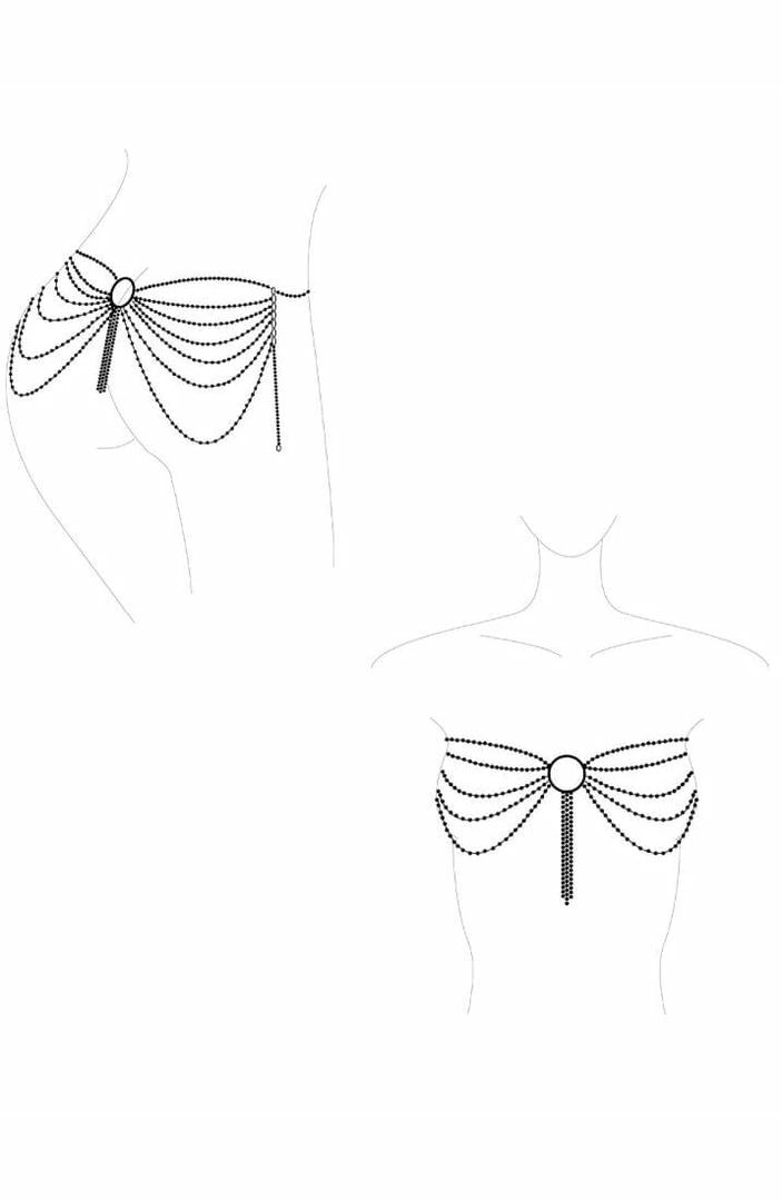 COAXcopenhagen.com Metallic Silver Waist Chain