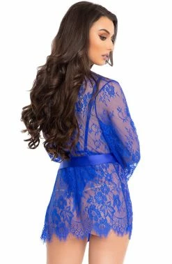 COAXcopenhagen.com Blue Bodysuit & Robe - Feeling Blue