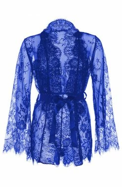 COAXcopenhagen.com Blue Bodysuit & Robe - Feeling Blue