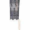 COAXcopenhagen.com Black Glove With Stimulating Pearls - Geneva Glove LINGERIE
