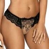 COAXcopenhagen.com See-through String Panty With Black Lace - PERSUADE LINGERIE