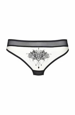 COAXcopenhagen.com Nude See-through Brazil Panty - LURE