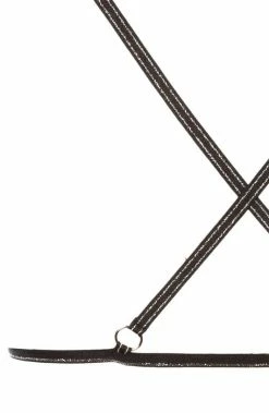 COAXcopenhagen.com Black Bralette - Manhattan Crossed Bra LINGERIE