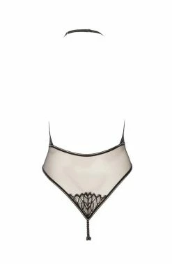 COAXcopenhagen.com LINGERIE Bodysuit With Double Pearl String - Manhattan Body