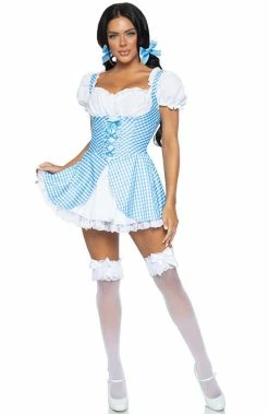 COAXcopenhagen.com Blue Gingham Dress Costume - Farmer Girl