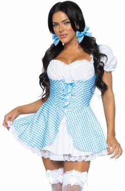 COAXcopenhagen.com Blue Gingham Dress Costume - Farmer Girl