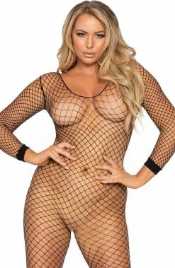 COAXcopenhagen2 Black Industrial Net Bodystocking - Too Flasy? LINGERIE