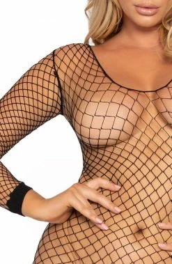 COAXcopenhagen2 Black Industrial Net Bodystocking - Too Flasy? LINGERIE