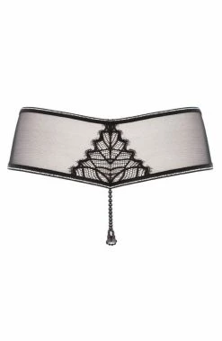 COAXcopenhagen.com LINGERIE Brief Panty With Double Pearl String - Manhattan Brief