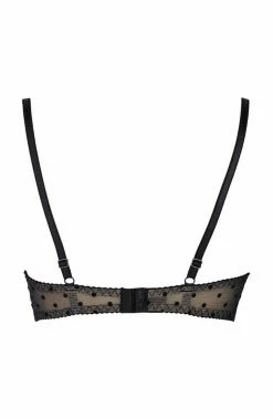COAXcopenhagen.com Black Bra With Dots - CRUSH LINGERIE