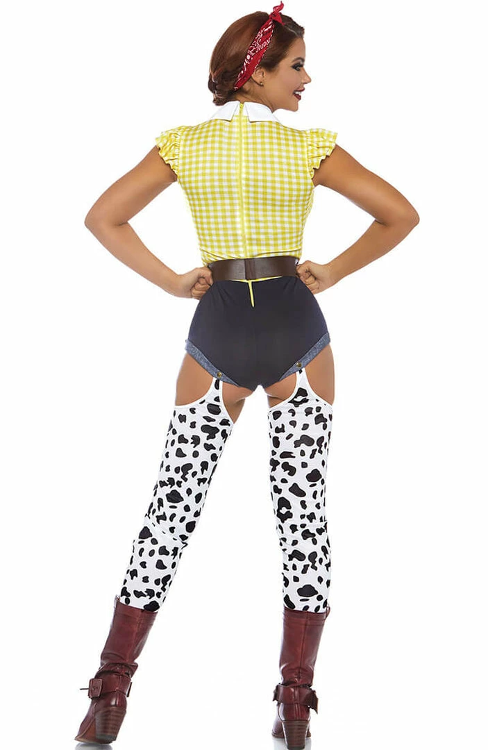 COAXcopenhagen2 COSTUMES Cow Girl Costume - Lucky Lucy