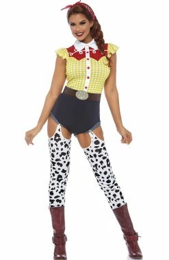 COAXcopenhagen2 COSTUMES Cow Girl Costume - Lucky Lucy