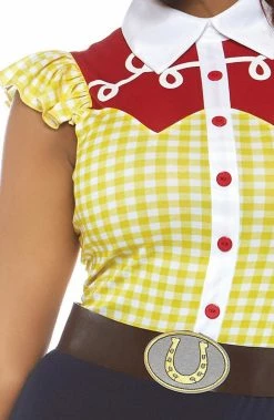 COAXcopenhagen2 COSTUMES Cow Girl Costume - Lucky Lucy