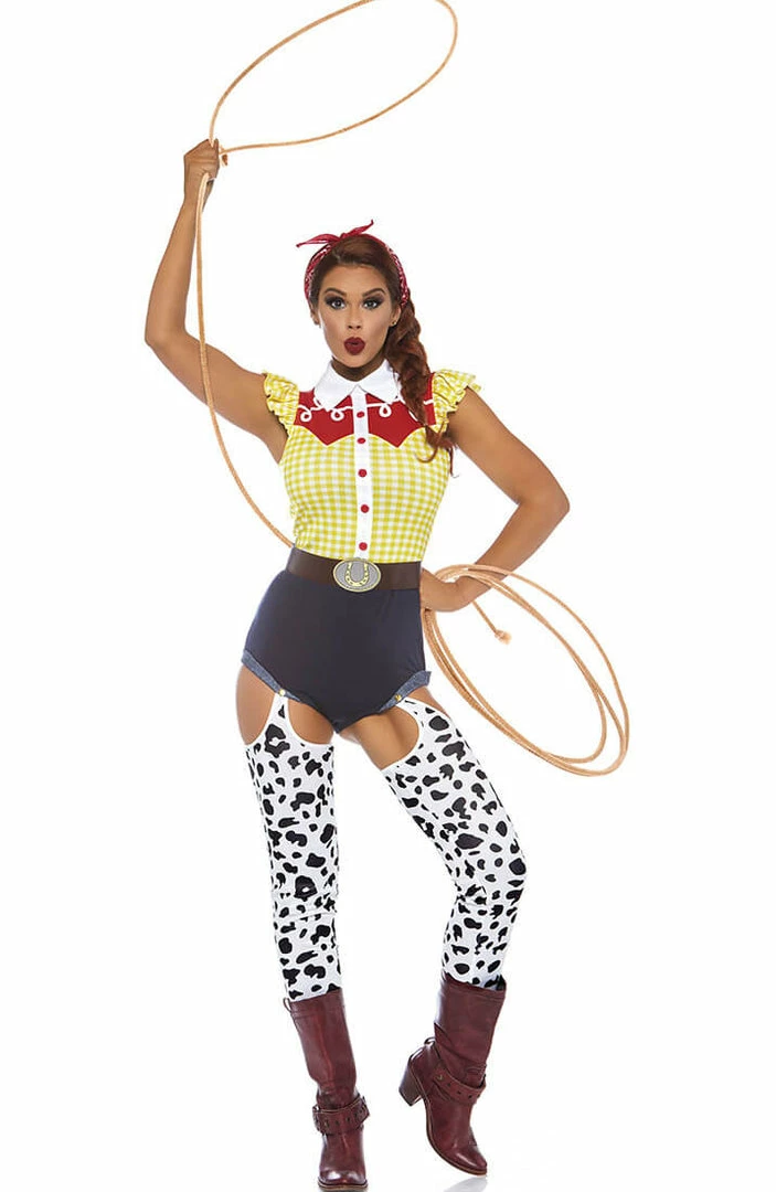 COAXcopenhagen2 COSTUMES Cow Girl Costume - Lucky Lucy