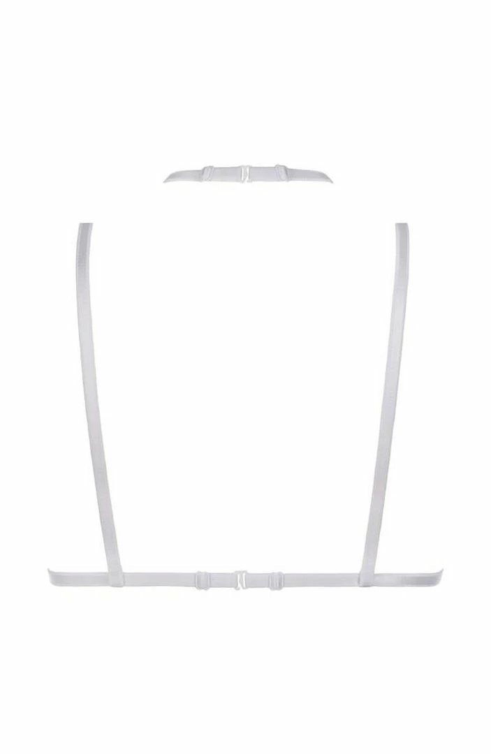 COAXcopenhagen2 LINGERIE White Harness Top - DIVINE