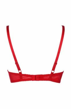 COAXcopenhagen.com Red Bra With Cut-outs - DUCHESS LINGERIE