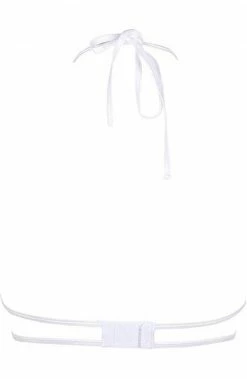 COAXcopenhagen2 Halter Neck Bra With White Lace - ELEGANCE