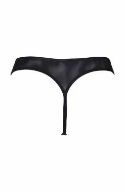COAXcopenhagen.com LINGERIE Black Thong - ENTRAP