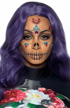 COAXcopenhagen.com Multicoloured Face Jewel Stickers