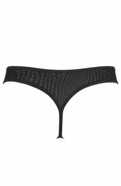 COAXcopenhagen.com Black Thong With Red Lace - Sunset Lover