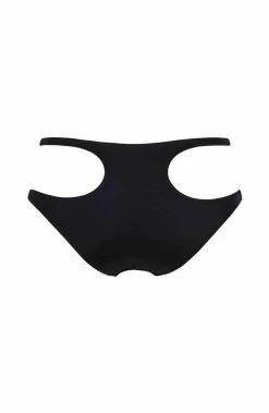 COAXcopenhagen2 Black Brief Panty With Cut-out - FOLLOW
