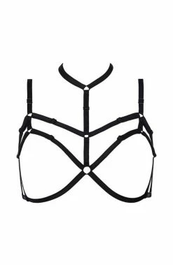 COAXcopenhagen2 Black Harness Top - FOLLOW