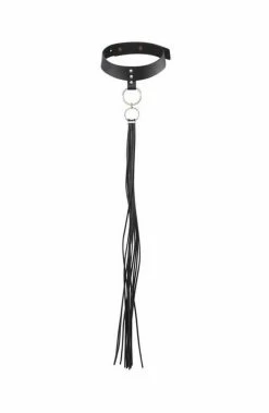 COAXcopenhagen.com Faux Leather Tassel Choker That Something #Extra