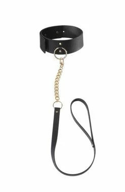 COAXcopenhagen.com That Something #Extra Faux Leather Choker With Leash