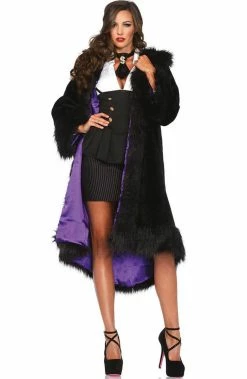 COAXcopenhagen2 Gangster Coat - Deluxe Faux Fur Coat COSTUMES