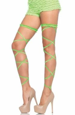 COAXcopenhagen2 Neon Green Leg Wraps